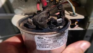 خرابی خازن کولر آبی