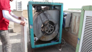 علت سر و صدای کولر آبی