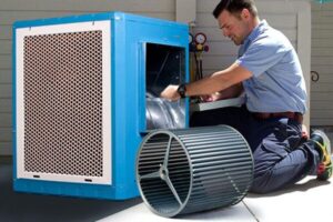 علت سر و صدای کولر آبی